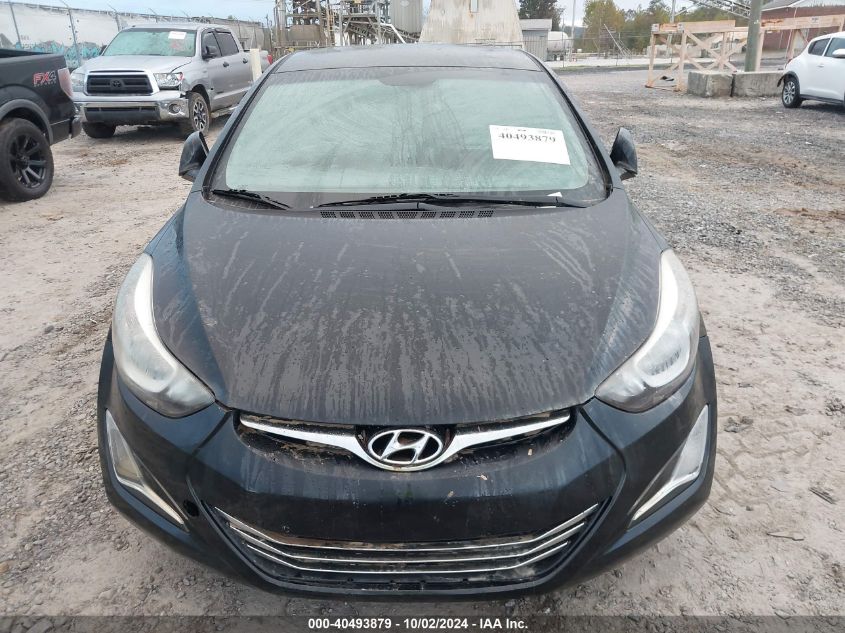 2015 Hyundai Elantra Se (Ulsan Plant) VIN: KMHDH4AE2FU355616 Lot: 40493879