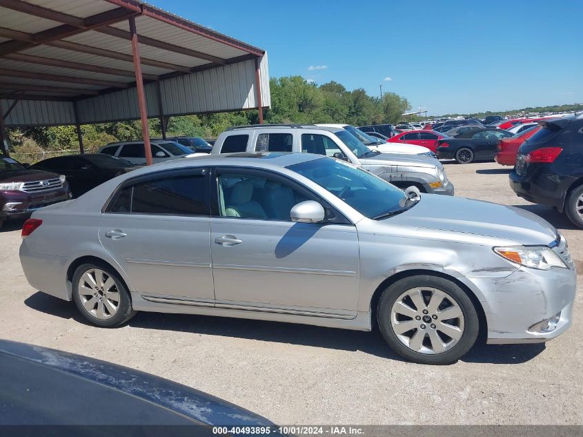 2011 Toyota Avalon VIN: 4T1BK3DB5BU431201 Lot: 40493895