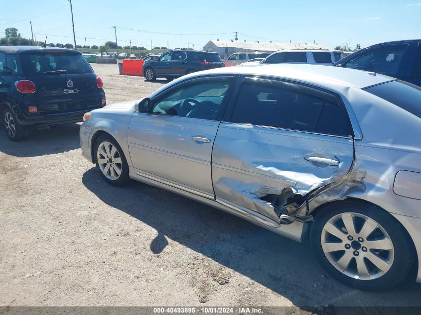 2011 Toyota Avalon VIN: 4T1BK3DB5BU431201 Lot: 40493895