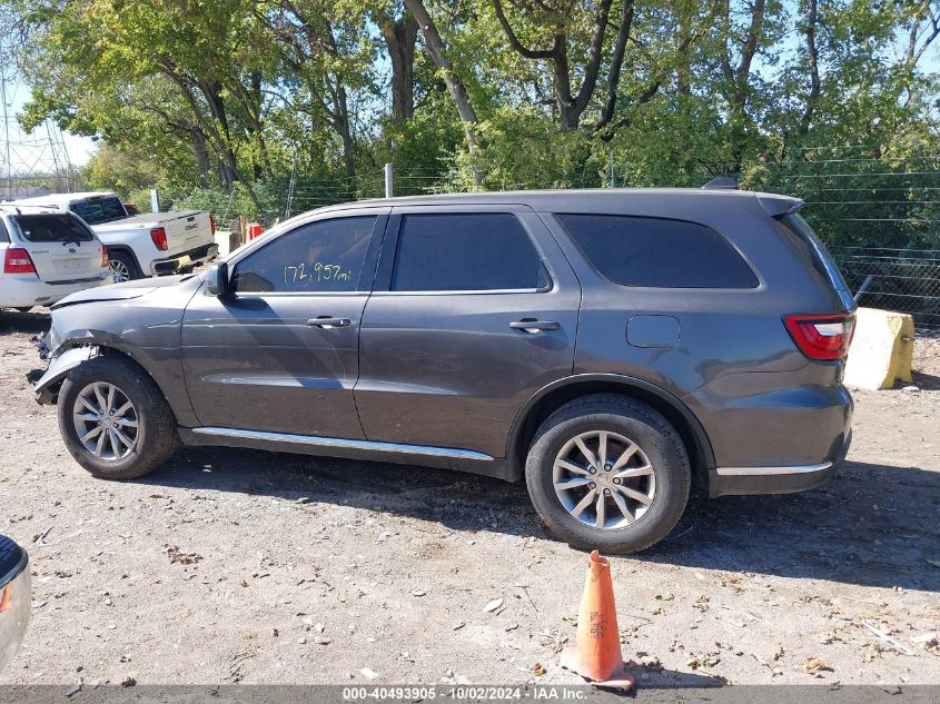 2017 Dodge Durango Sxt Awd VIN: 1C4RDJAG4HC888565 Lot: 40493905