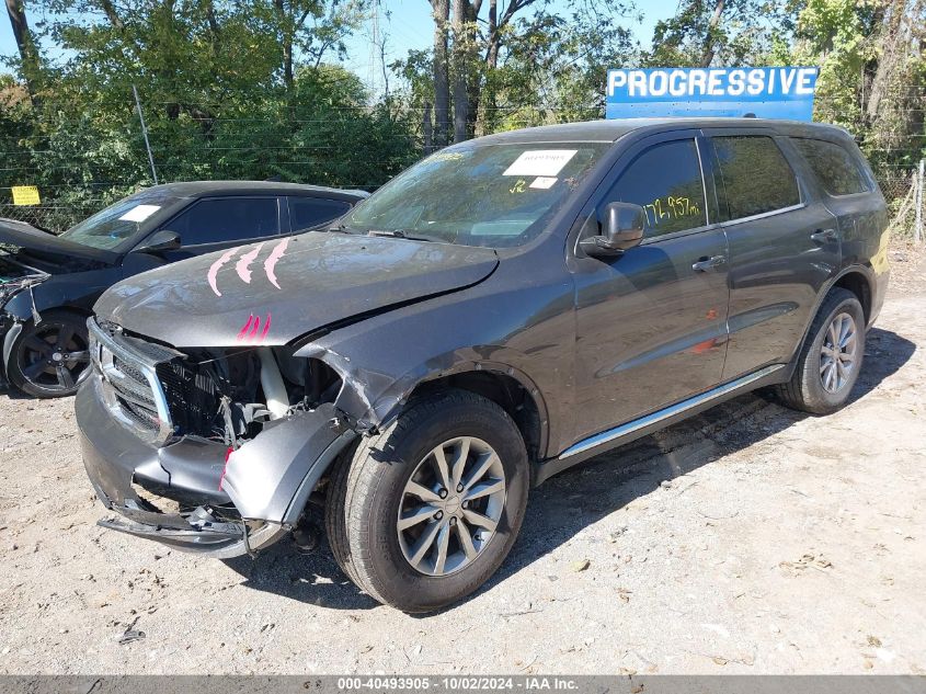 2017 Dodge Durango Sxt Awd VIN: 1C4RDJAG4HC888565 Lot: 40493905