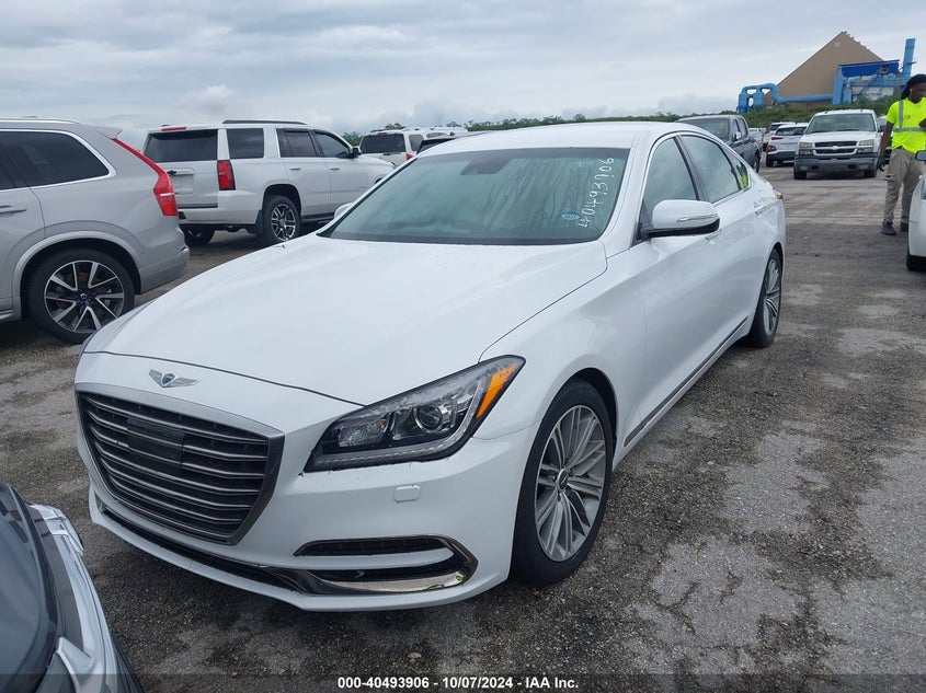 2019 GENESIS G80 VIN: KMTFN4JE6KU320658