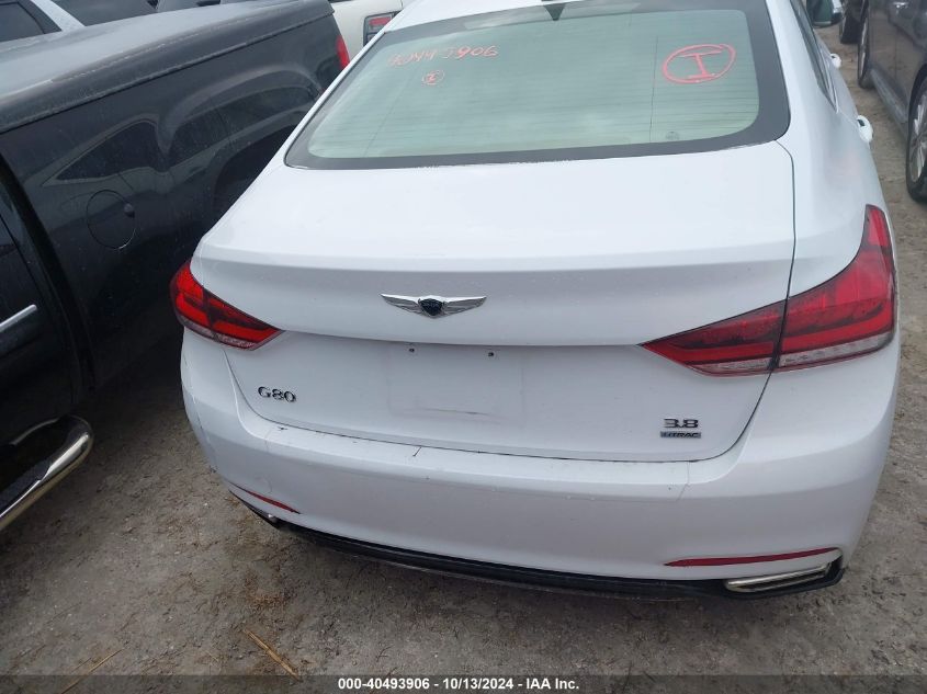 2019 Genesis G80 3.8 VIN: KMTFN4JE6KU320658 Lot: 40493906