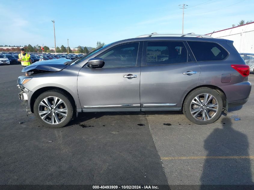 2017 Nissan Pathfinder Platinum VIN: 5N1DR2MM4HC623692 Lot: 40493909