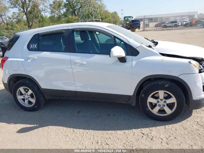 3GNCJNSBXGL253711 2016 Chevrolet Trax 1Ls