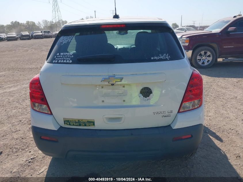 3GNCJNSBXGL253711 2016 Chevrolet Trax 1Ls