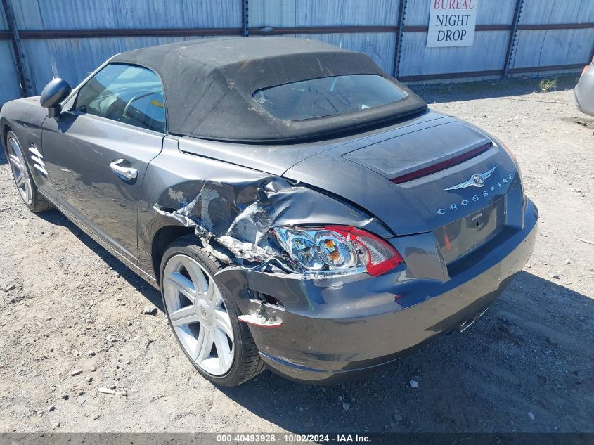 2005 Chrysler Crossfire Limited VIN: 1C3AN65L05X025611 Lot: 40493928