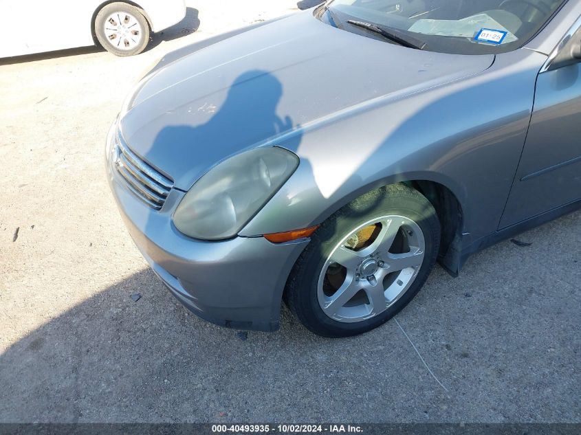 2004 Infiniti G35 VIN: JNKCV51E94M106773 Lot: 40493935