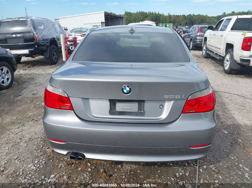 2008 BMW 528I VIN: WBANU53558CT03118 Lot: 40493965