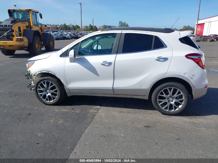 2018 Buick Encore Sport Touring VIN: KL4CJ1SB3JB560707 Lot: 40493994