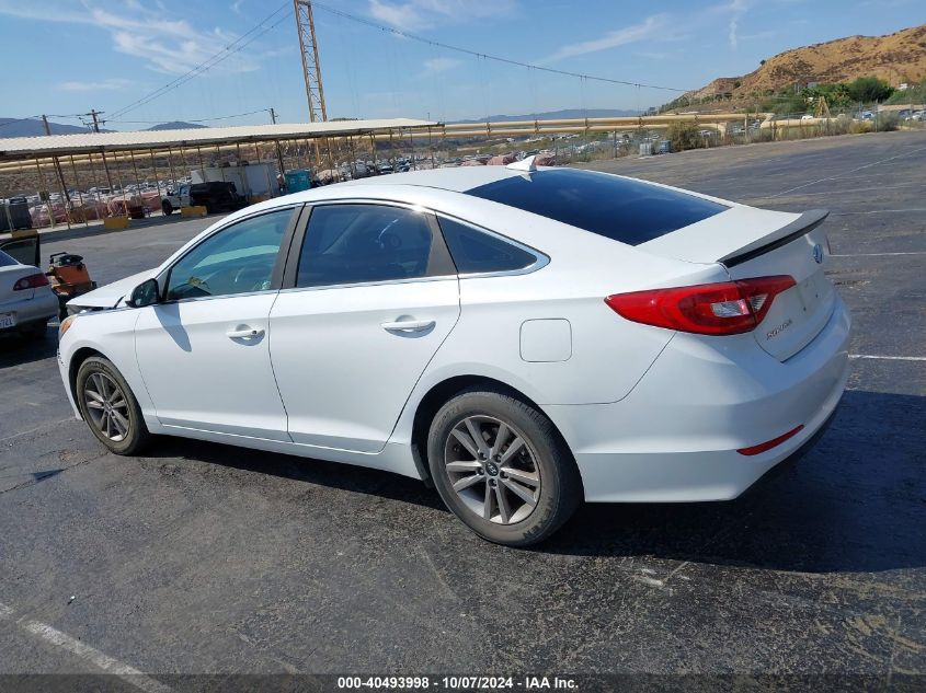 5NPE24AF9FH259205 2015 Hyundai Sonata Se