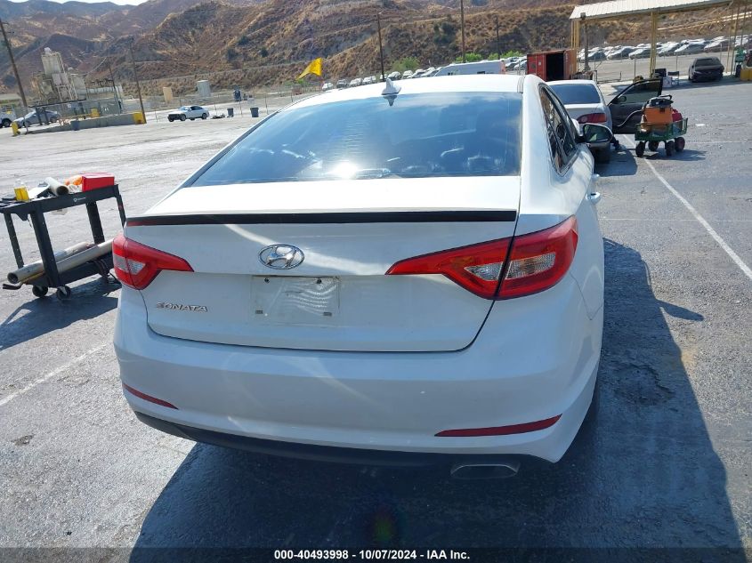 5NPE24AF9FH259205 2015 Hyundai Sonata Se