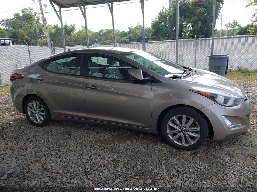 5NPDH4AE0FH583645 2015 Hyundai Elantra Se