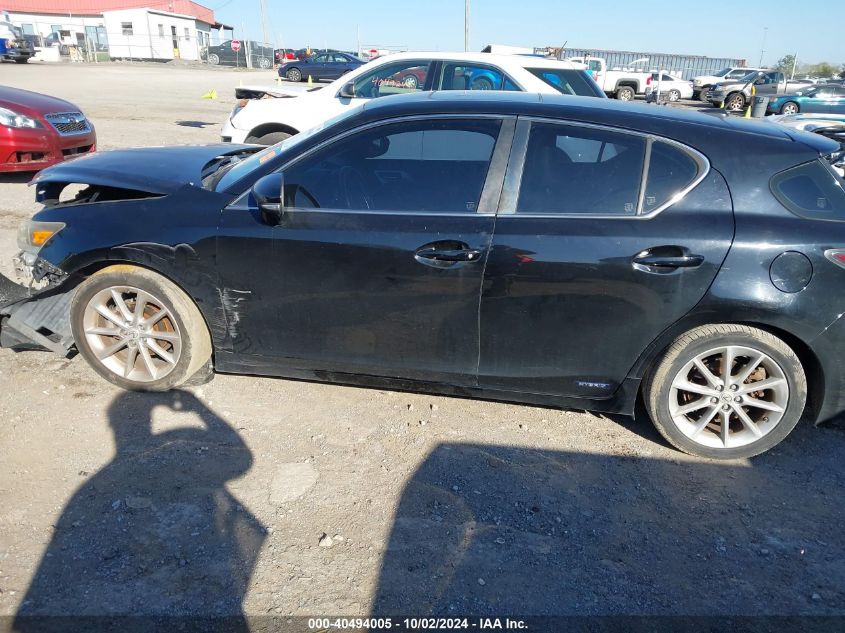 JTHKD5BH2D2162976 2013 Lexus Ct 200H