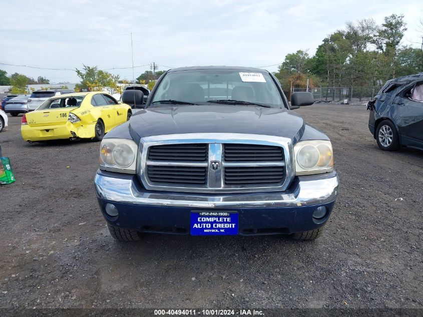 2006 Dodge Dakota Laramie VIN: 1D7HW58N96S541078 Lot: 40494011