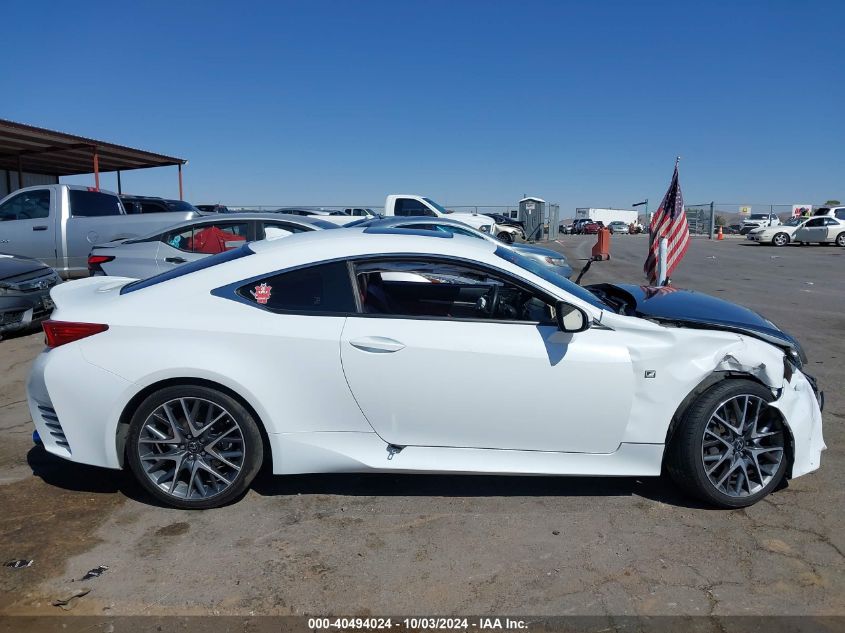 2015 Lexus Rc 350 VIN: JTHHE5BC8F5007989 Lot: 40494024