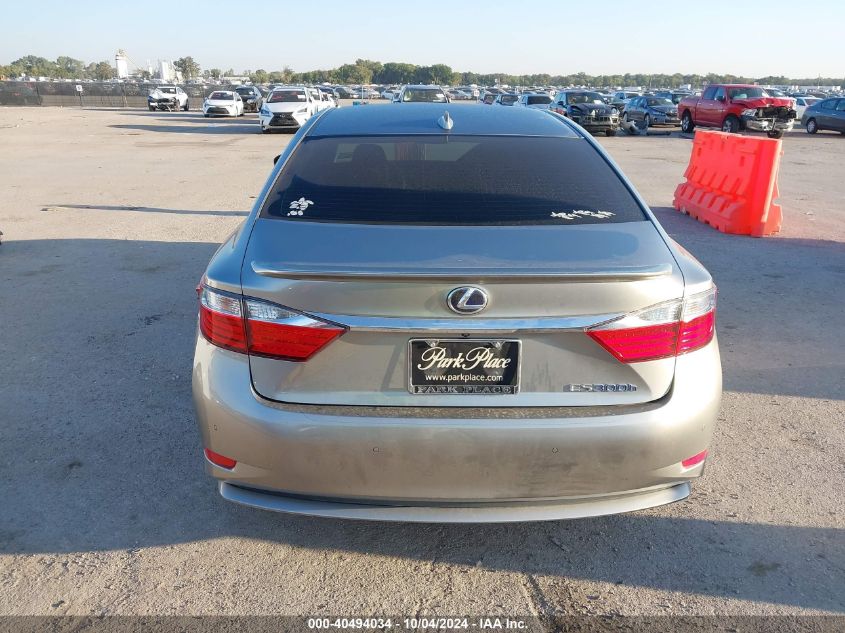 2015 Lexus Es 300H VIN: JTHBW1GG8F2087335 Lot: 40494034