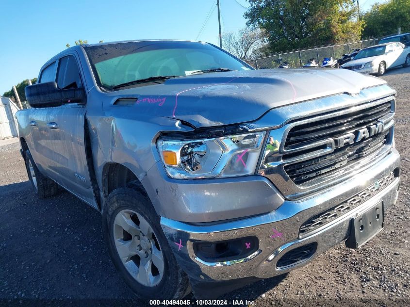 2020 Ram 1500 Big Horn 4X4 5'7 Box VIN: 1C6SRFFT0LN165273 Lot: 40494045