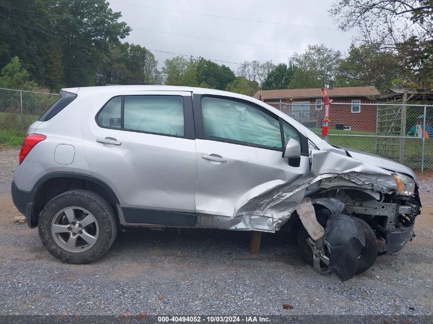 3GNCJNSBXGL266538 2016 Chevrolet Trax 1Ls