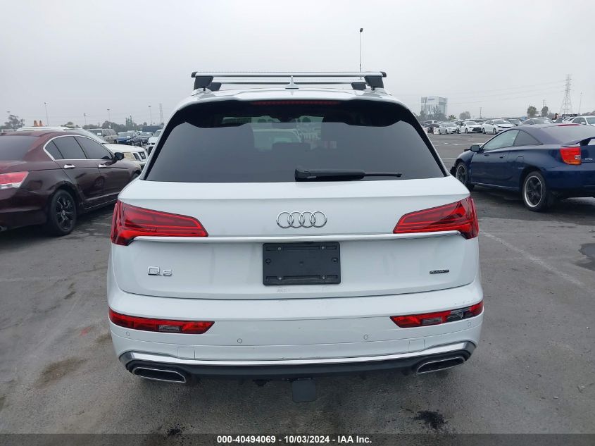 2023 Audi Q5 Premium Plus 45 Tfsi S Line Quattro VIN: WA1EAAFY9P2147108 Lot: 40494069