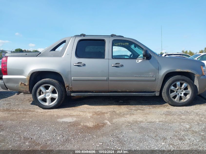 2008 Chevrolet Avalanche 1500 Lt VIN: 3GNFK12378G205850 Lot: 40494096