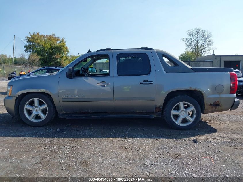 2008 Chevrolet Avalanche 1500 Lt VIN: 3GNFK12378G205850 Lot: 40494096