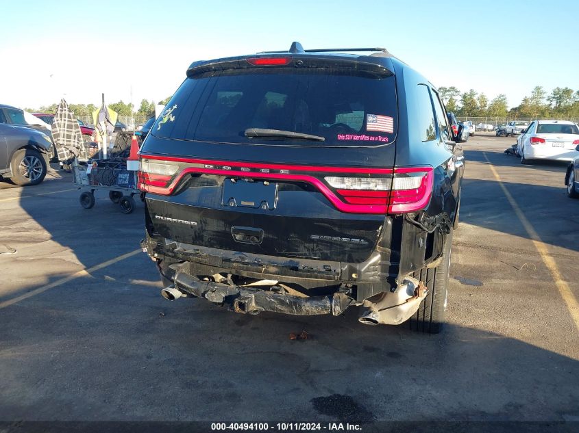 2018 Dodge Durango Citadel Rwd VIN: 1C4SDHET0JC395022 Lot: 40494100