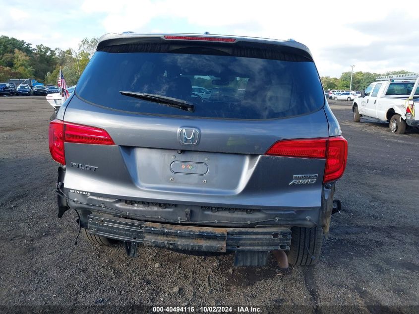 5FNYF6H99JB020032 2018 Honda Pilot Touring