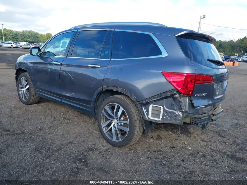 VIN 5FNYF6H99JB020032 2018 HONDA PILOT TOURING