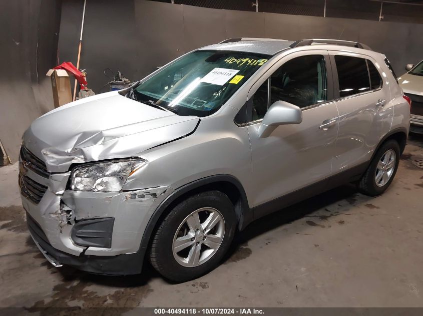 KL7CJLSB7GB645380 2016 CHEVROLET TRAX - Image 2