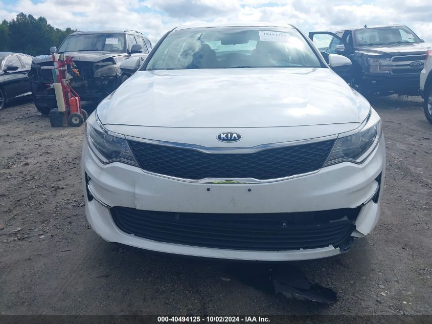 2016 Kia Optima Lx VIN: KNAGT4L31G5099196 Lot: 40494125