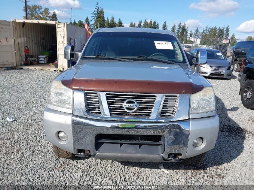 2004 Nissan Titan Le VIN: 1N6AA06B44N565089 Lot: 40494127