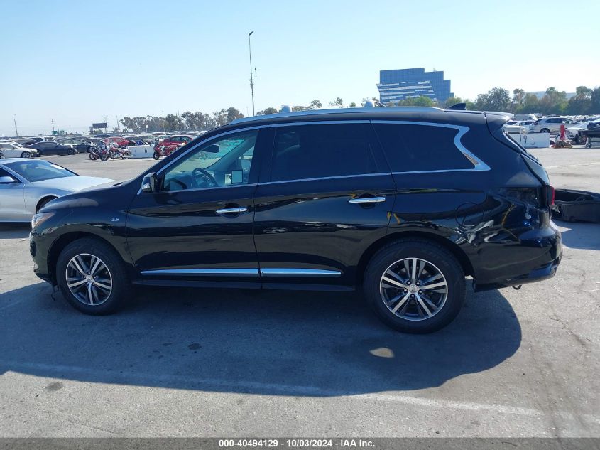 2020 Infiniti Qx60 Pure Awd VIN: 5N1DL0MM1LC523628 Lot: 40494129