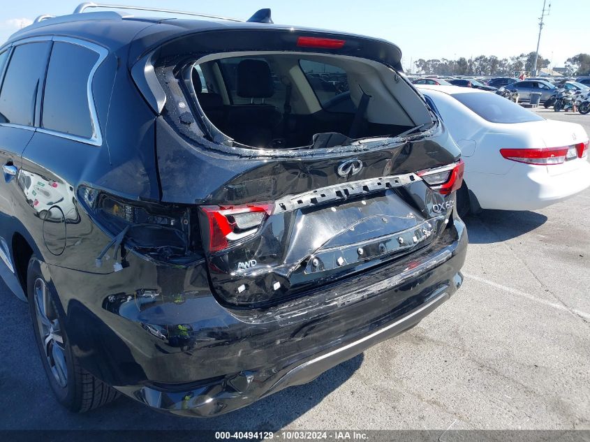 2020 Infiniti Qx60 Pure Awd VIN: 5N1DL0MM1LC523628 Lot: 40494129