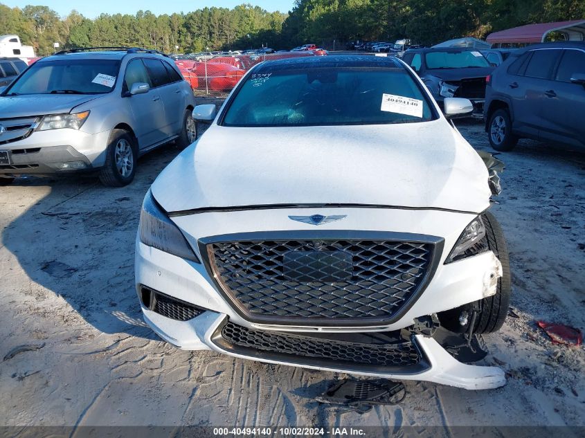 KMTFN4JE3KU313344 2019 Genesis G80 3.8