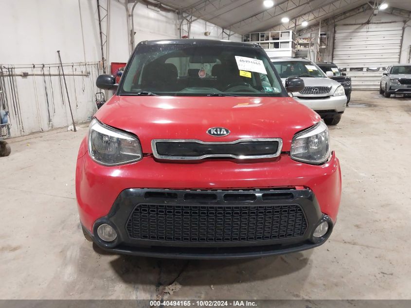 2016 Kia Soul + VIN: KNDJP3A50G7301722 Lot: 40494165