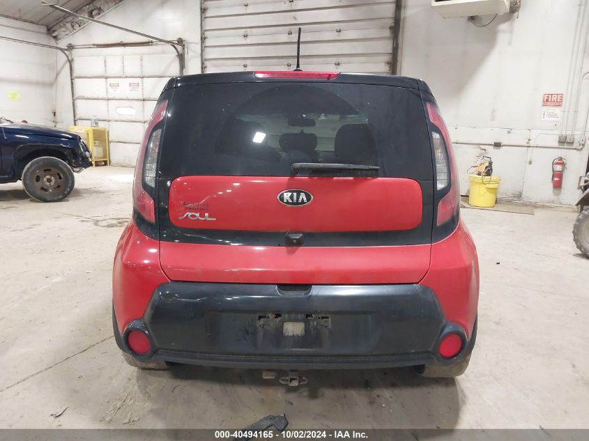 2016 Kia Soul + VIN: KNDJP3A50G7301722 Lot: 40494165