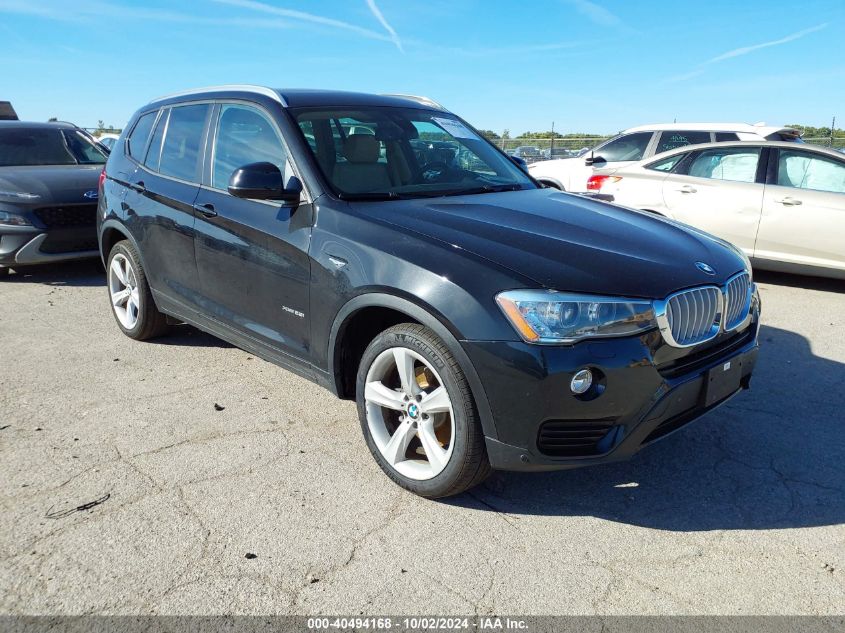 VIN 5UXWX9C56H0D95980 2017 BMW X3, Xdrive28I no.1