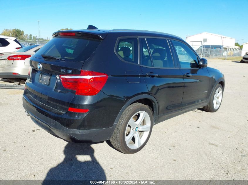 VIN 5UXWX9C56H0D95980 2017 BMW X3, Xdrive28I no.4