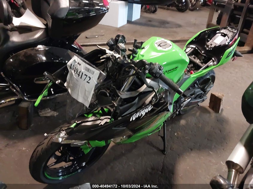 VIN JKAEXKH14PDAP2247 2023 KAWASAKI EX400