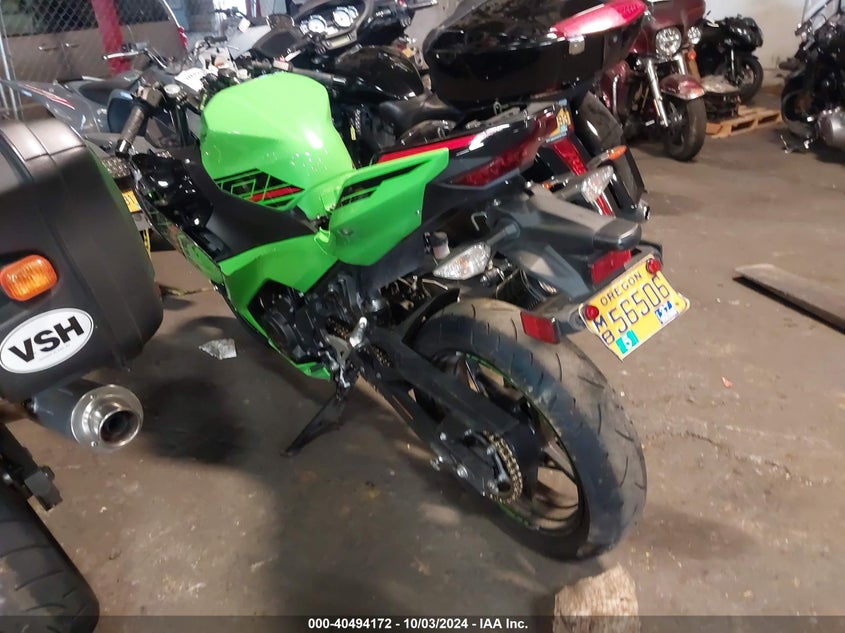VIN JKAEXKH14PDAP2247 2023 KAWASAKI EX400