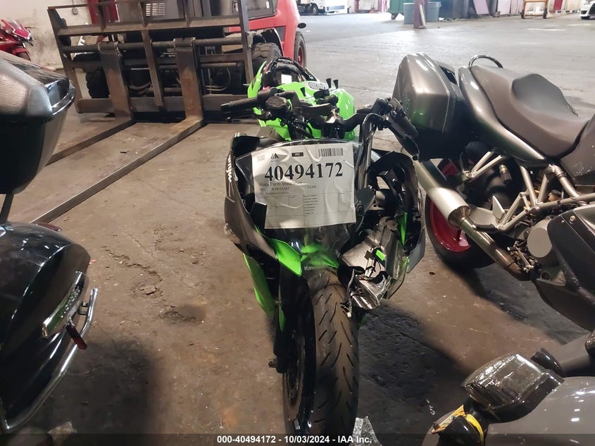 VIN JKAEXKH14PDAP2247 2023 KAWASAKI EX400
