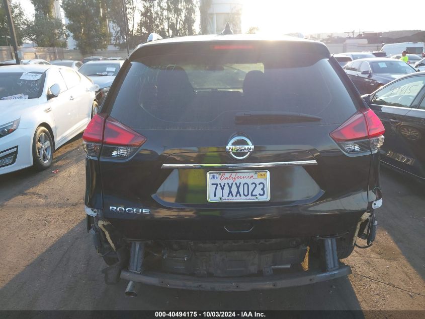 2017 Nissan Rogue S VIN: 5N1AT2MT3HC847371 Lot: 40494175