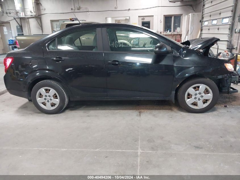 1G1JA5SH4D4182293 2013 Chevrolet Sonic Ls Auto