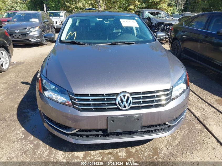 2015 Volkswagen Passat 2.0L Tdi Se VIN: 1VWBV7A34FC062551 Lot: 40494230