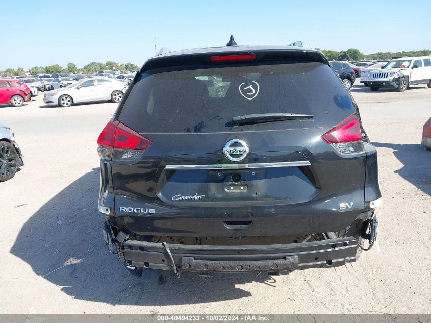 2017 Nissan Rogue Sv VIN: KNMAT2MT3HP585624 Lot: 40494233