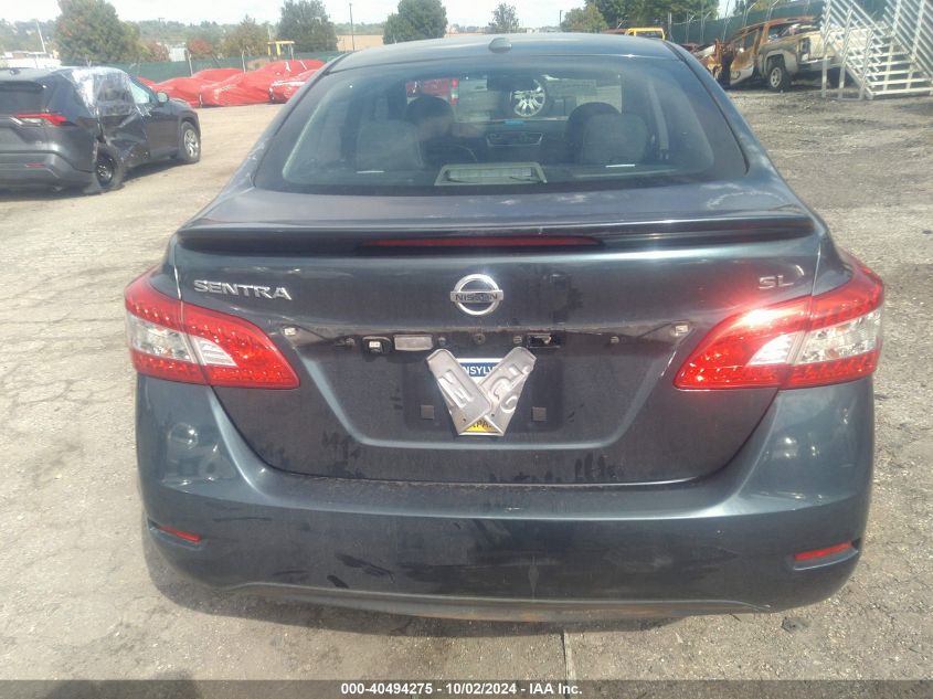 3N1AB7AP6EY293602 2014 Nissan Sentra Sl