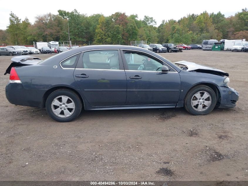 2G1WT57NX91265020 2009 Chevrolet Impala Lt