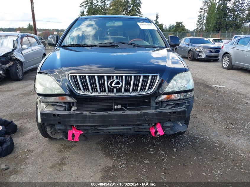 2002 Lexus Rx 300 VIN: JTJGF10U220130724 Lot: 40494291