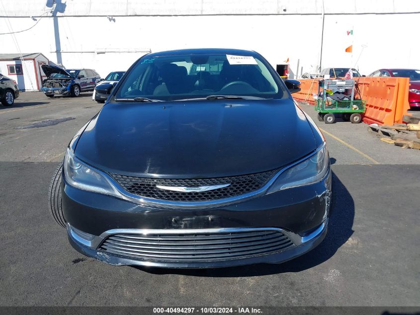 2015 Chrysler 200 Limited VIN: 1C3CCCAB2FN657453 Lot: 40494297